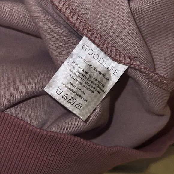 Goodlife men's zip up velour jacket large - Picture 4 of 4